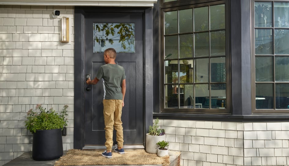 Vivint Smart Lock on home in Lake Havasu