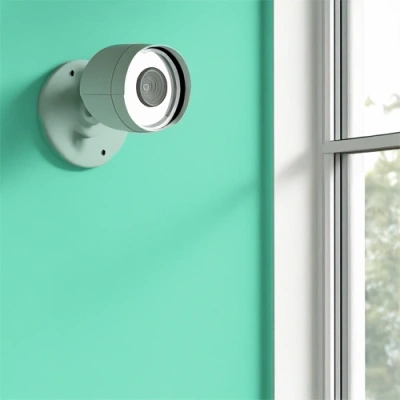 Lake Havasu vivint camera facing a window